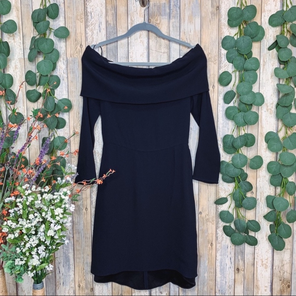 Theory Elegant Mini Kensington OTS Dress